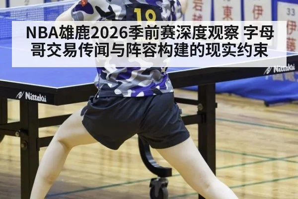 NBA雄鹿2026季前赛深度观察 字母哥交易传闻与阵容构建的现实约束